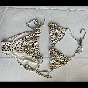 Leopard/Cheetah print bikini